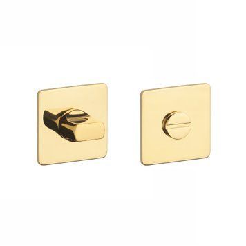 Накладка під WC STERK Q SH ultra slim 3 мм полірована латунь GOLD PVD
