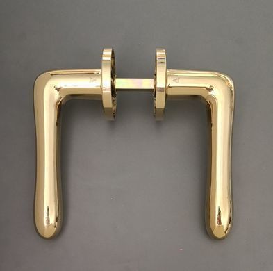 Дверна ручка APRILE Cynia R 7S AT полірована латунь GOLD PVD