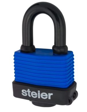 Навесной замок STEIER KWP-55 PVC, влагозащитный