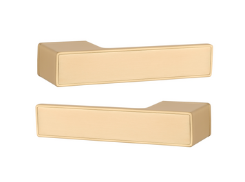 Дверна ручка STILE EHIME WC RTH матова латунь GOLD SATIN