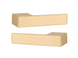 Дверна ручка STILE EHIME WC RTH матова латунь GOLD SATIN