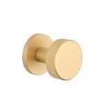 Ручка-кноб права APRILE TUJA R 7S AT одностороння нефіксована (mov), матова латунь GOLD SATIN