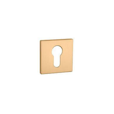 Накладка под PZ APRILE Q AS 5 мм (super slim) матовая латунь