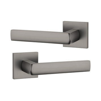 Дверная ручка APRILE Hosta Q 7S AT титан (тонкая розетка)