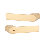 Ручка APRILE Sorella WC RTH Lock KG левая, матовая латунь