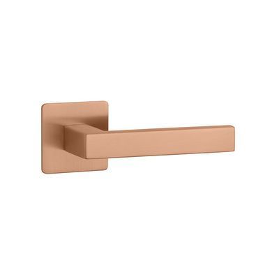 Дверна ручка STERK 1760 Q SH мідь PN PVD (на розеті ultra slim 3 мм)