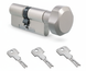 EVVA 4KS KZ 31/K66 AKN NI 3 ключі, циліндр дверний