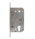 Дверний замок AGB Touch lock PZ (під циліндр),18*196мм, магнітний сірий