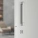 Дверной замок AGB Touch lock WC (для санузла),18*196мм, магнитный серый