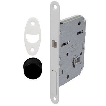 Механизм AGB B08981.50.FM Scivola Tre Class для раздвижных дверей WC, матовый белый