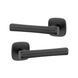 Дверна ручка APRILE Davidia QR 7S AS чорний матовий/чорна шкіра