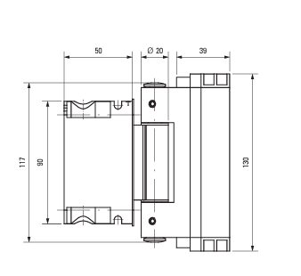 Дверная завеса SFS 3D EASY-3D-24 для тяжелых деревянных дверей с притвором, матовый никель