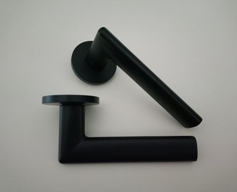 Дверна ручка APRILE Kalmia R 7S AT чорний матовий BLACK