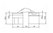 Дверна завіса Anselmi AN 160 3D 506 black 18