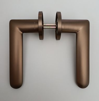 Дверна ручка STILE AVA R 7S ST світло-коричневий LIGHT BROWN (тонка розетка)