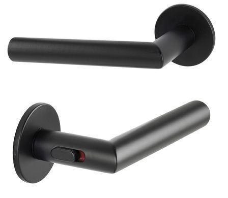 Ручка AKRA Cosmo WC R Lock BK univ, 50-57mm чорний