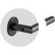 Ручка AKRA Cosmo WC R Lock BK univ, 50-57mm чорний