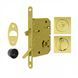 Механизм AGB Scivola Тre Class kit A для раздвижных дверей WC, латунь