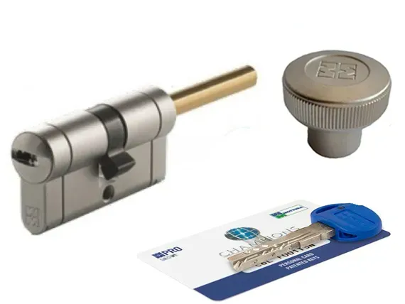 Циліндр Mottura Champions Pro CP4P 82мм (51х Шток) ключ-тумблер 