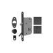 Механизм AGB Scivola Тre Class kit A для раздвижных дверей WC, матовый черный