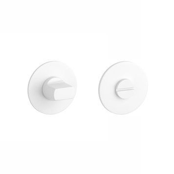 Накладка під WC STERK R SH ultra slim 3 мм білий матовий WH