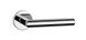 Дверна ручка APRILE Arabis R 7S хром полірований (тонка розетка)