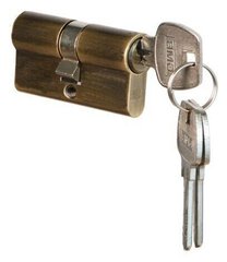 Циліндр GMB 60мм (30х30) ключ-ключ, AB антична латунь