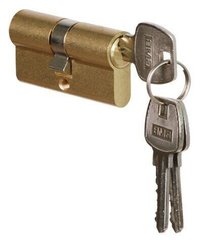 Цилиндр GMB 60мм (30х30) ключ-ключ, PB латунь