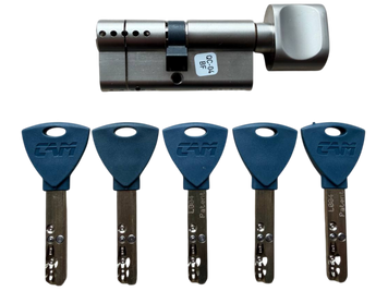 80мм 45X35T циліндр CAM10+ nst 5key box
