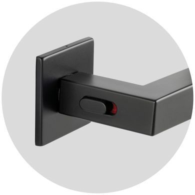 Ручка AKRA Tempo WC Q Lock BK univ, 38-45mm чорний