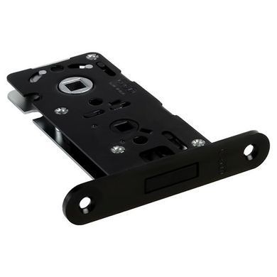 Замок для міжкімнатних скляних дверей WC AGB B045028593 Vitra Wood 18 мм, чорний