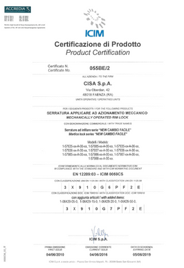 Замок CISA 57.685.48.0 ALPS 1+5 keys з перекодуванням (57685) NEW CAMBIO FACILE