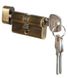 Циліндр GMB 62мм (36х26Т) ключ-тумблер, AB антична латунь
