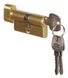 Циліндр GMB 62мм (36х26Т) ключ-тумблер, PB латунь