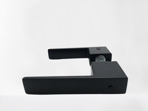Дверная ручка APRILE Ludisia WC RTH Lock BK правая, черный матовый
