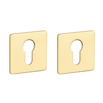 Накладка під PZ STERK Q SH ultra slim 3 мм полірована латунь GOLD PVD