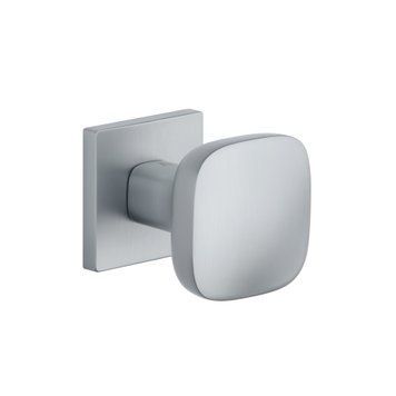 Дверна ручка-кноб APRILE QUERCA Q 7S AS одностороння фіксована (fix) сатин хром SC