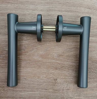Дверна ручка APRILE Papavera R 7S AS графіт GYM