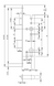 Дверний замок GU BKS 25/92, 270/24x3/8, із защiпкою back set 25 мм